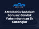 AMG Bahis Sadakat Bonusu: Günlük Yatırımlarınıza Ek Kazançlar