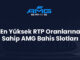 En Yüksek RTP Oranlarına Sahip AMG Bahis Slotları
